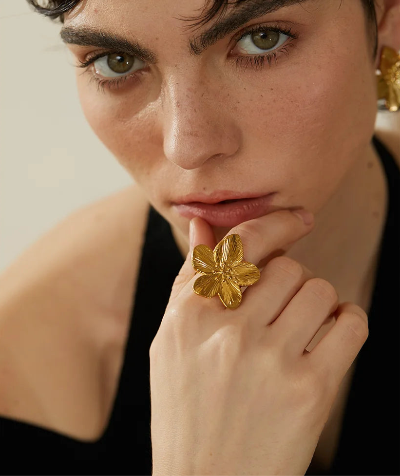 Anello Goldflower