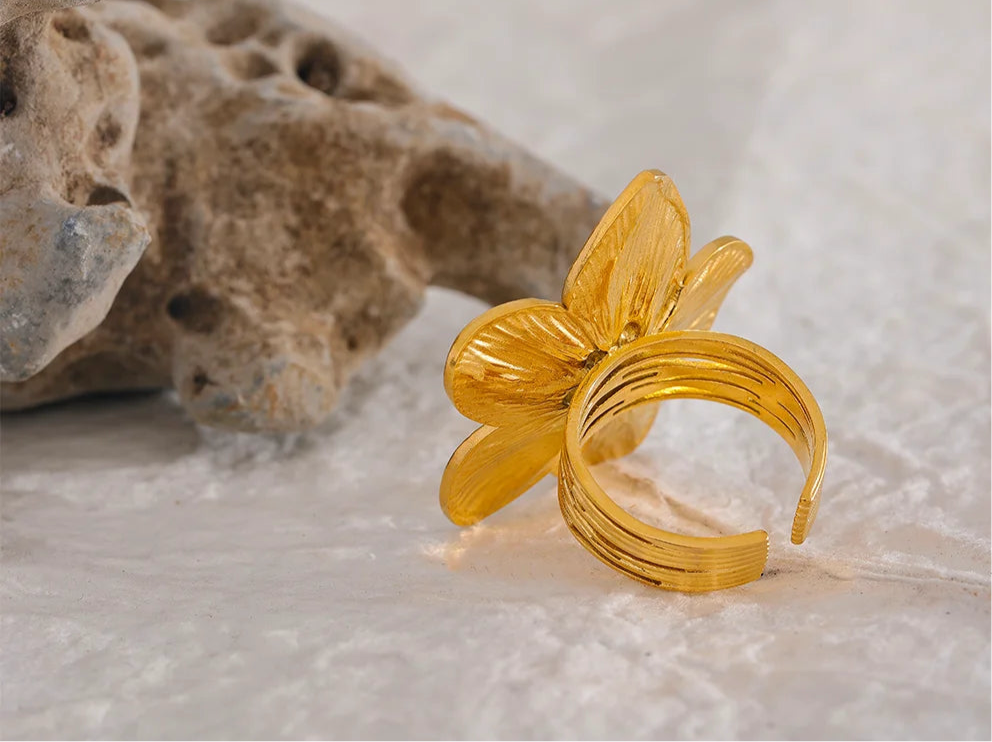Anello Goldflower