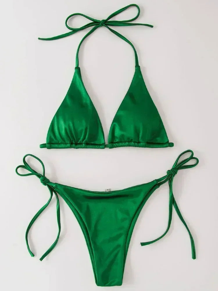 Bikini metallic