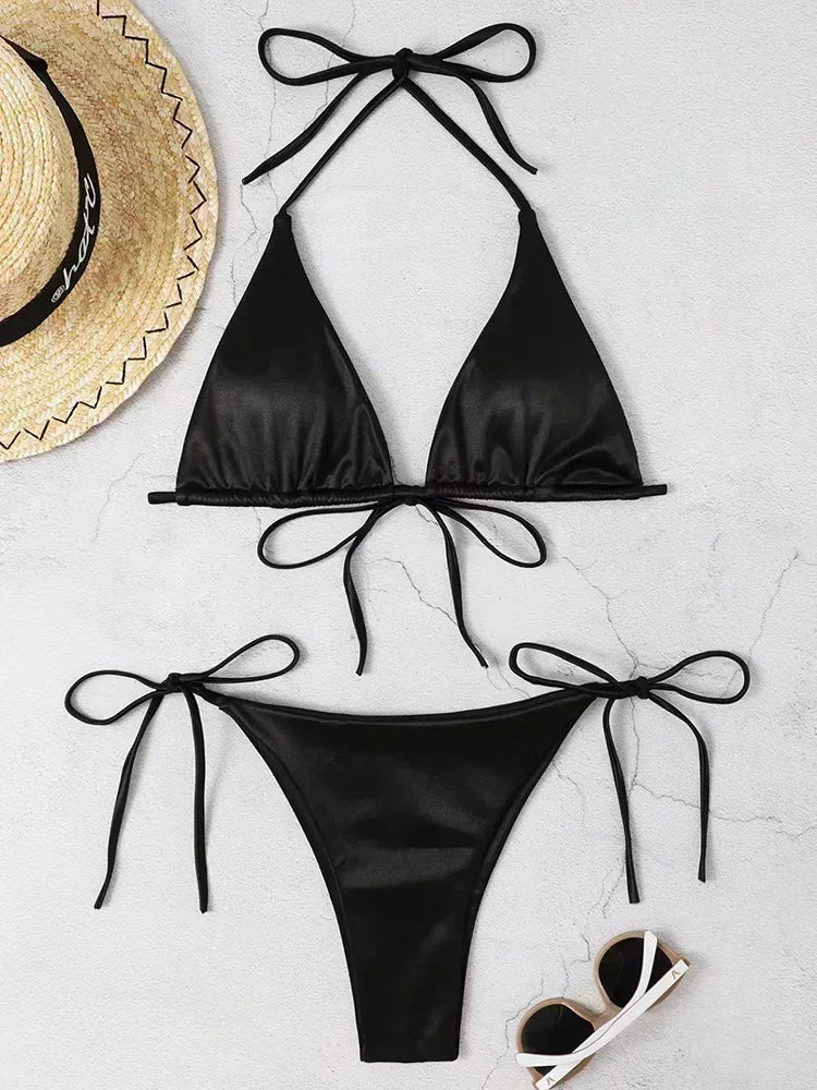 Bikini metallic