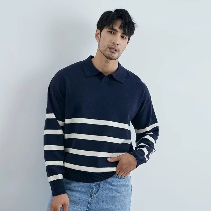 Pullover A Righe Men
