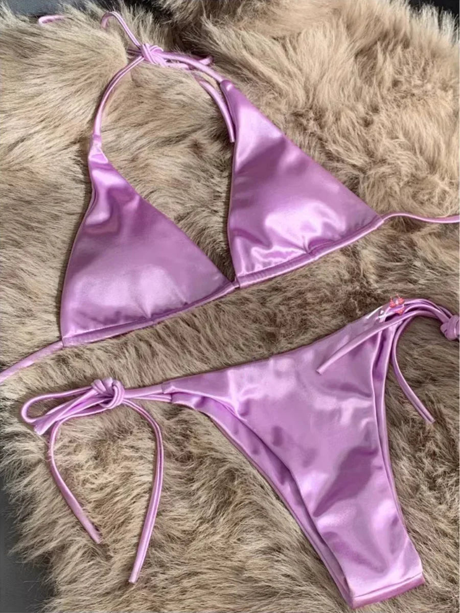 Bikini metallic