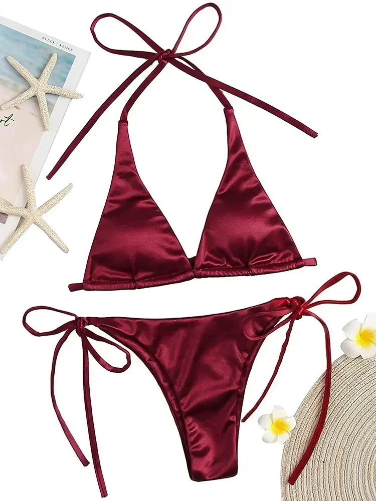 Bikini metallic