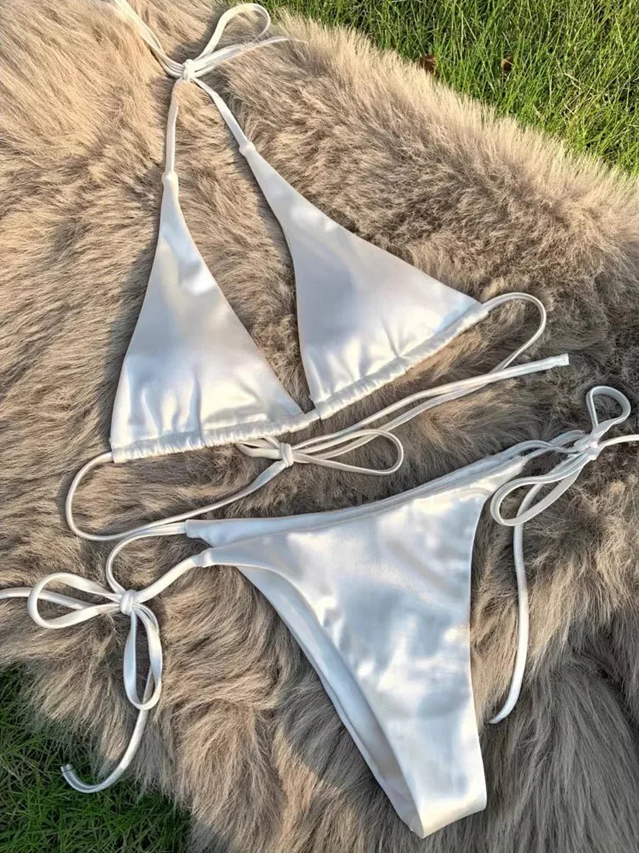 Bikini metallic