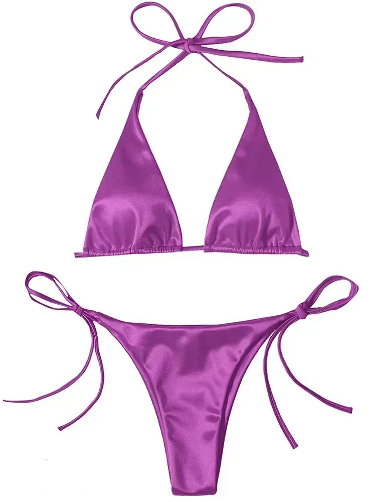 Bikini metallic