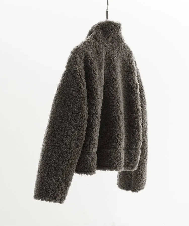 Giacca Teddy Lana