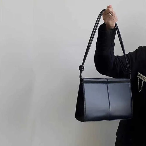 2025 Niche Design New Women's Bags Height Texture Ins Korean Style Cold Style Underarm Bag Women Square Sling Bag Shoulder Bag