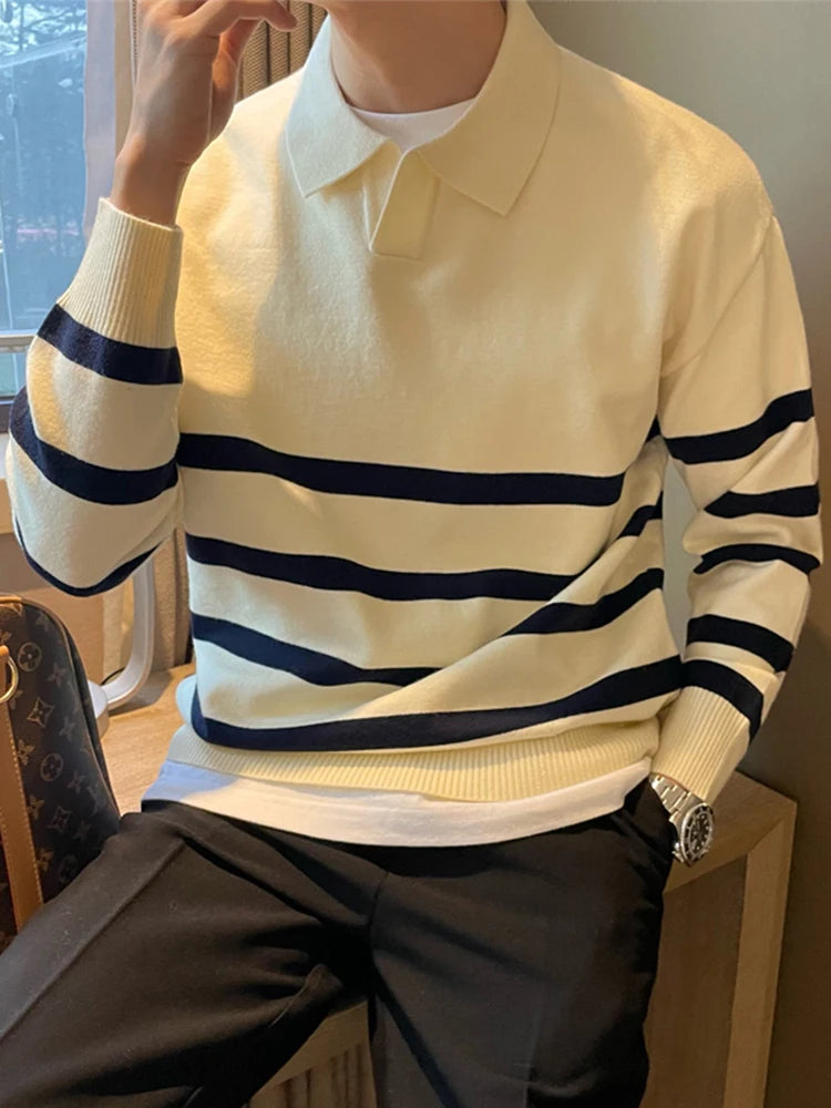 Pullover A Righe Men