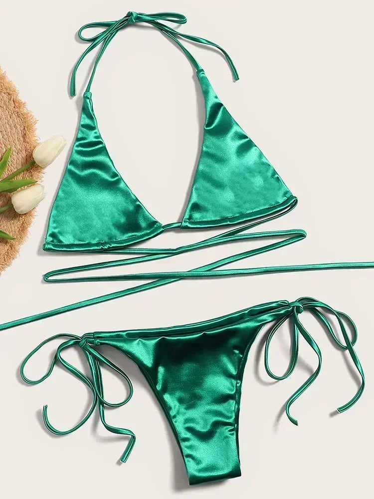 Bikini metallic