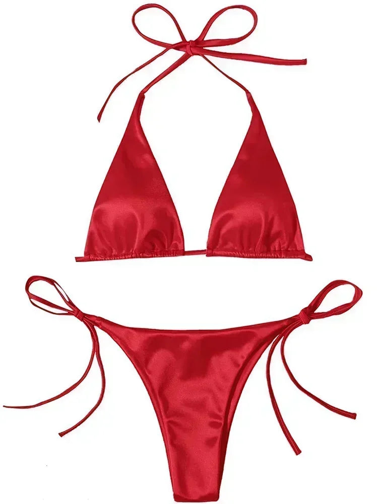 Bikini metallic