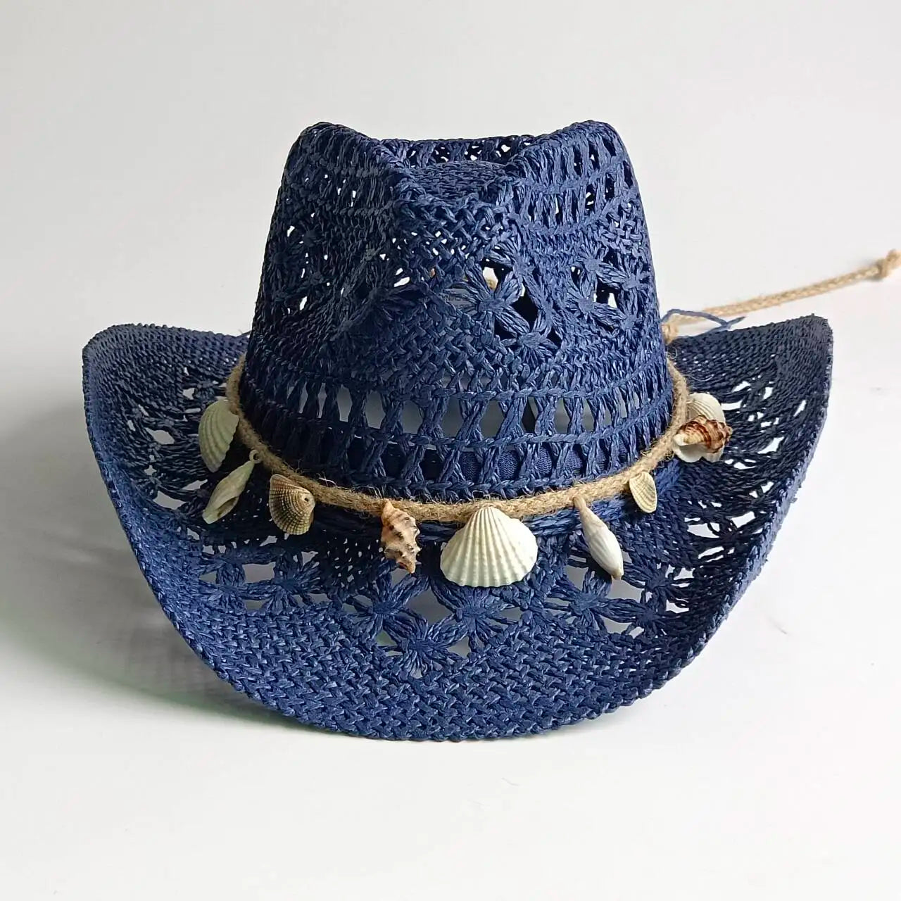Cappello Di Paglia Con Conchiglie